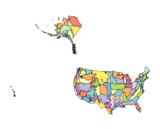 US Ecoregion Map