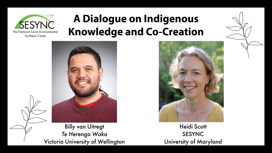 A dialogue on Indigenous Knowledge and Science in Co-Creation with photos of the speakers