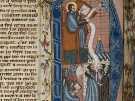An image of a medieval text