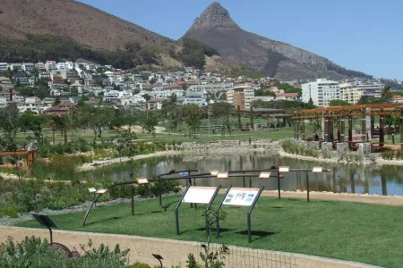 A picture of Green Point Park in Cape Town, South Africa